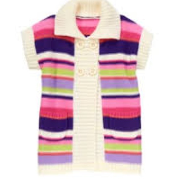 Gymboree Other - 2013 Gymboree Corgi Line Multi Stripe Sweater size 2T